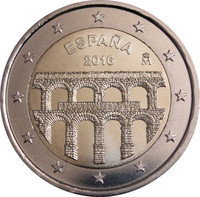 Espanja 2 € 2016 Segovia