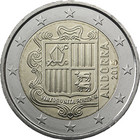 Andorra 2 € 2015 Vaakuna UNC