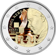 Viro 2 € 2016 Paul Keres väritetty