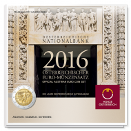 Itävalta 2016 BU rahasarja Itävallan Keskuspankki 200 v.