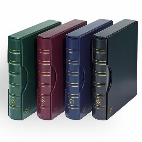 Leuchtturm Grande Classic -keräilykansio, musta