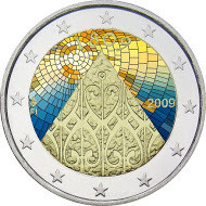 Suomi 2 € 2009 Autonomia 200 vuotta väritetty