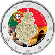Portugali 2 € 2016 Olympialaiset Riossa väritetty