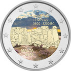 Malta 2 € 2016 Ġgantija väritetty