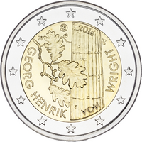 Suomi 2 € 2016 Georg Henrik von Wright