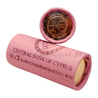 Kypros 2 € 2009 EMU 10 vuotta rulla