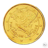 Suomi 2 € 2005 YK 50 vuotta kullattu