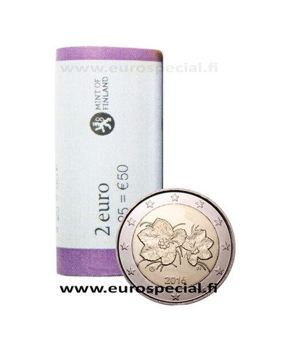 Suomi 2 € 2016 rulla