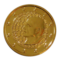 Kreikka 2 € 2016 Dimitri Mitropoulos kullattu