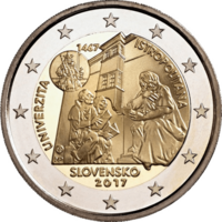 Slovakia 2 € 2017 Universitas Istropolitana