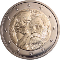 Ranska 2 € 2017 Auguste Rodin