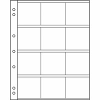 Leuchtturm Numis- kolikkolehti, kolikkokehyksille (50 x 50 mm), 5-pack