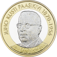 Suomi 5 € 2017 Suomen Presidentit - J.K. Paasikivi