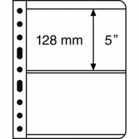 Leuchtturm Vario 2S- välilehti, 5-pack, musta tausta