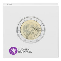Suomi 2 € 2017 Suomalainen luonto Proof