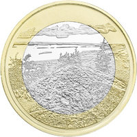 Suomi 5 € 2018 Koli, Suomalaiset kansallismaisemat