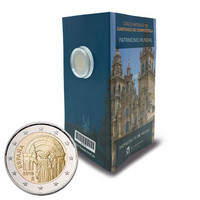 Espanja 2 € 2018 Santiago de Compostela Proof