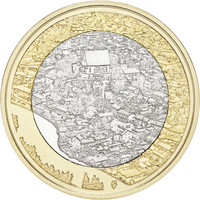 Suomi 5 € 2018 Porvoonjokilaakso, Suomalaiset kansallismaisemat