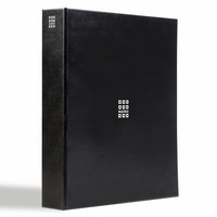 Leuchtturm Matrix-keräilykansio, sis. 5 välilehteä kolikkokehyksille, musta