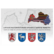 Latvia 2 € 2016-2018 Historiallisten maakuntien vaakunat BU