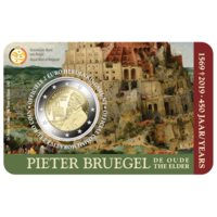 Belgia 2 € 2019 Pieter Brugel BU coincard