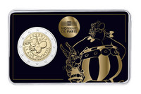 Ranska 3 x 2 € 2019 Astérix, Obelix & Idefix BU coincard