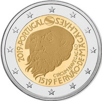 Portugali 2 € 2019 de Magalhães 500 v.
