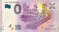 Saksa 3 x 0 euro 2019 Berliinin muuri 30 v. UNC