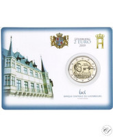 Luxemburg 2 € 2019 Yleinen äänioikeus 100 v. BU coincard