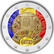 Andorra 2 € 2019 Consell de la Terra, väritetty (#1)