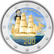Viro 2 € 2020 Antarktika 200 vuotta, väritetty (#1)