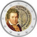 Ludwig van Beethoven 250 v. 2 € -juhlaraha, väritetty