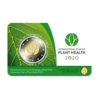 Belgia 2 € 2020 Kasvienterveysvuosi BU coincard