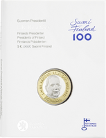Suomi 5 € 2016 Suomen Presidentit - L.K. Relander, Proof