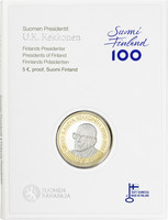 Suomi 5 € 2017 Suomen Presidentit - U.K. Kekkonen, Proof
