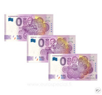 Suomi 0 € 2020 Suuriruhtinaat - 3 ensimmäistä seteliä UNC