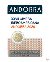 Andorra 2 € 2020 Iberoamerikkalainen huippukokous, BU coincard