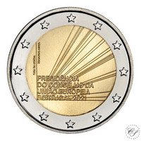 Portugali 2 € 2021 EU-puheenjohtajuus BU coincard