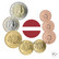Latvia 1s - 2 € 2021 BU