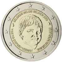Belgia 2 € 2016 Child Focus, Proof