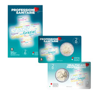 Italia 2 € 2021 Terveydenhuollon ammattilaiset BU coincard