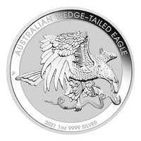 Australia 2021 Kiilapyrstökotka 1oz hopearaha