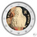 San Marino 2 € 2021 Albrecht Durer BU, väritetty (#2)