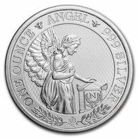 Itä-Intian kauppakomppania 2021 Napoleonin enkeli 1oz hopearaha