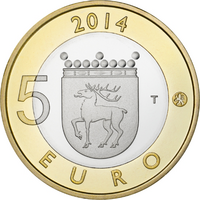 Suomi 5 € 2014 Ahvenanmaa - Merikotka