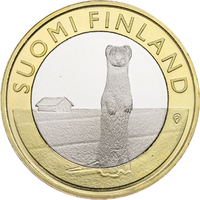 Suomi 5 € 2015 Pohjanmaa - Kärppä