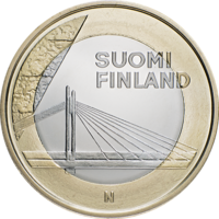 Suomi 5 € 2012 Lappi - Jätkänkynttiläsilta