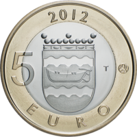 Suomi 5 € 2012 Uusimaa - Tuomiokirkko & Uspenski