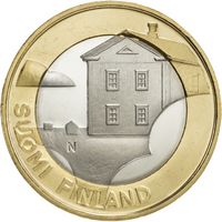 Suomi 5 € 2013 Pohjanmaa - Pohjalainen talo