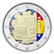 Andorra 2 € 2021 Vaakuna, väritetty